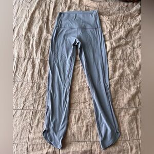 Limited edition Lululemon Alignlavender pants mesh detailing EUC Size 4